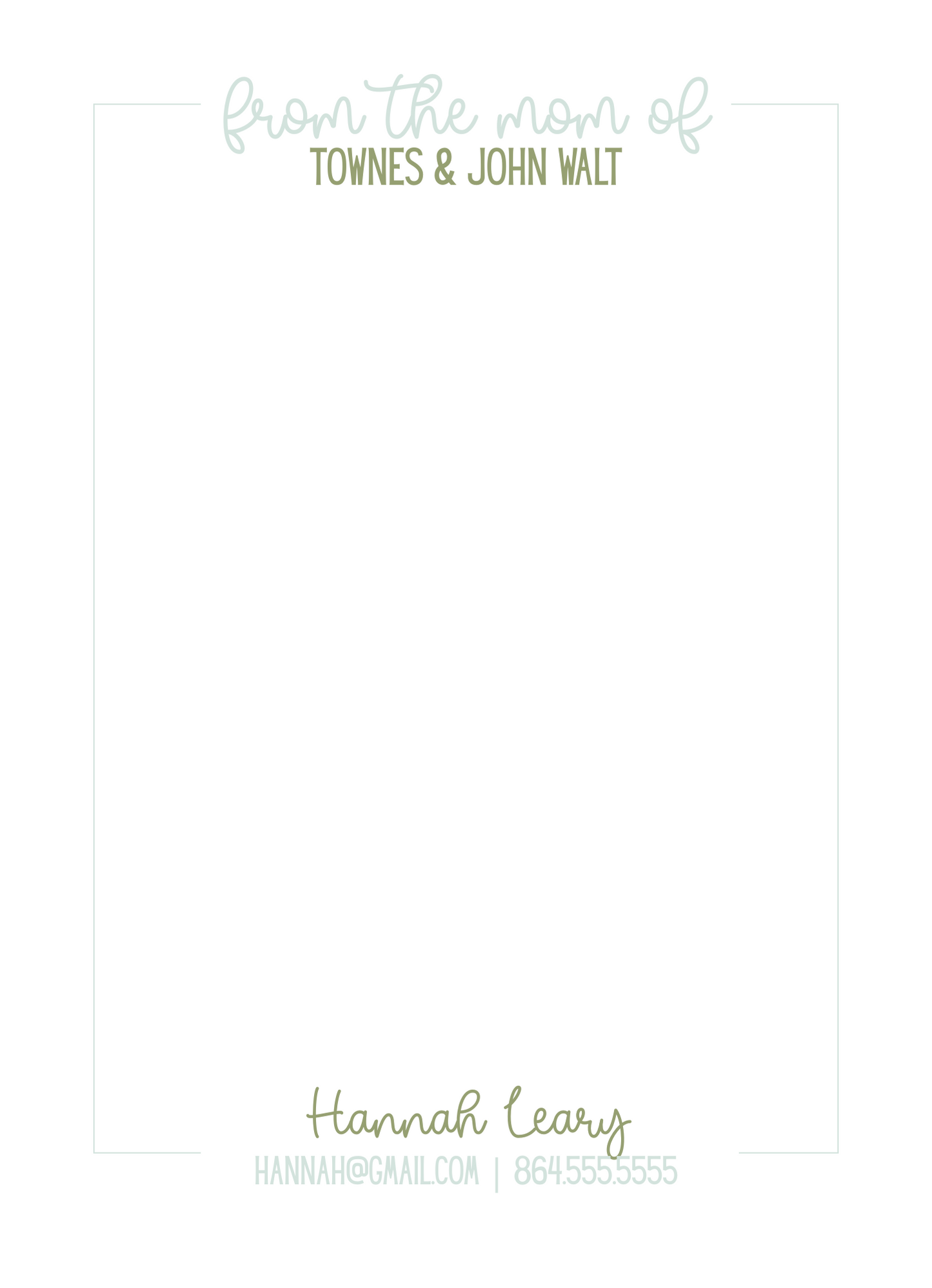 Mom Notepad