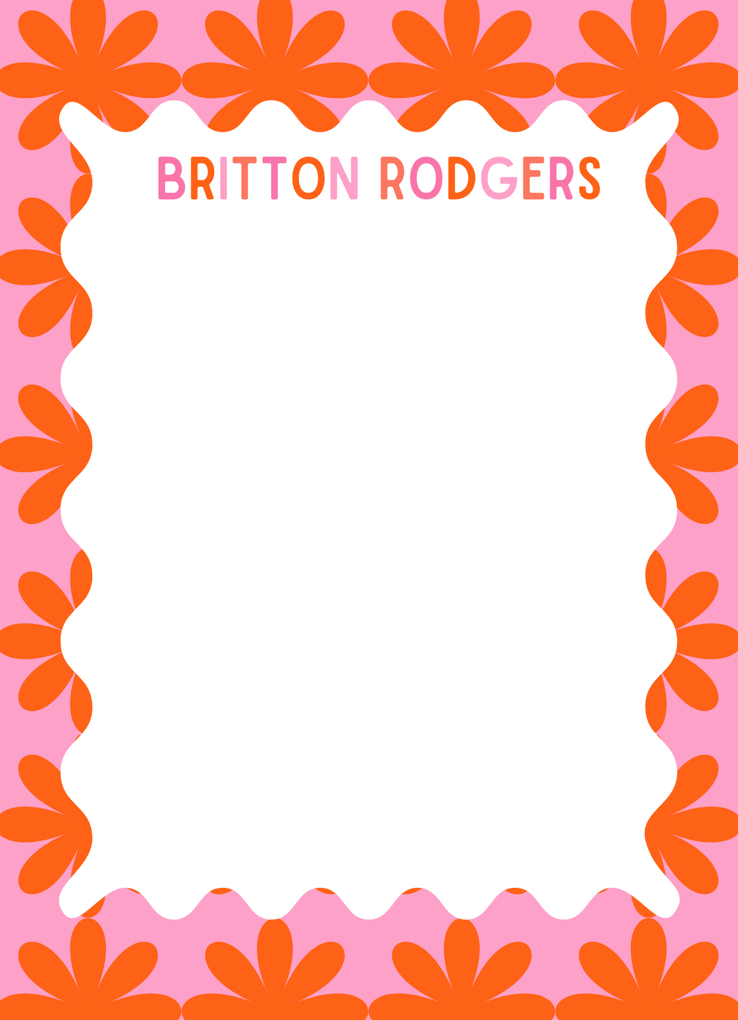 Flower Power Pad