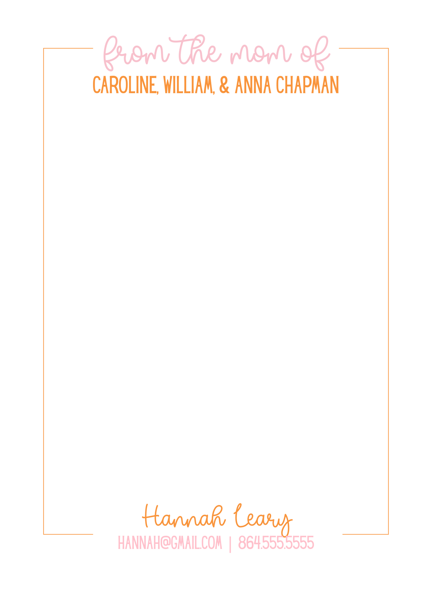 Mom Notepad