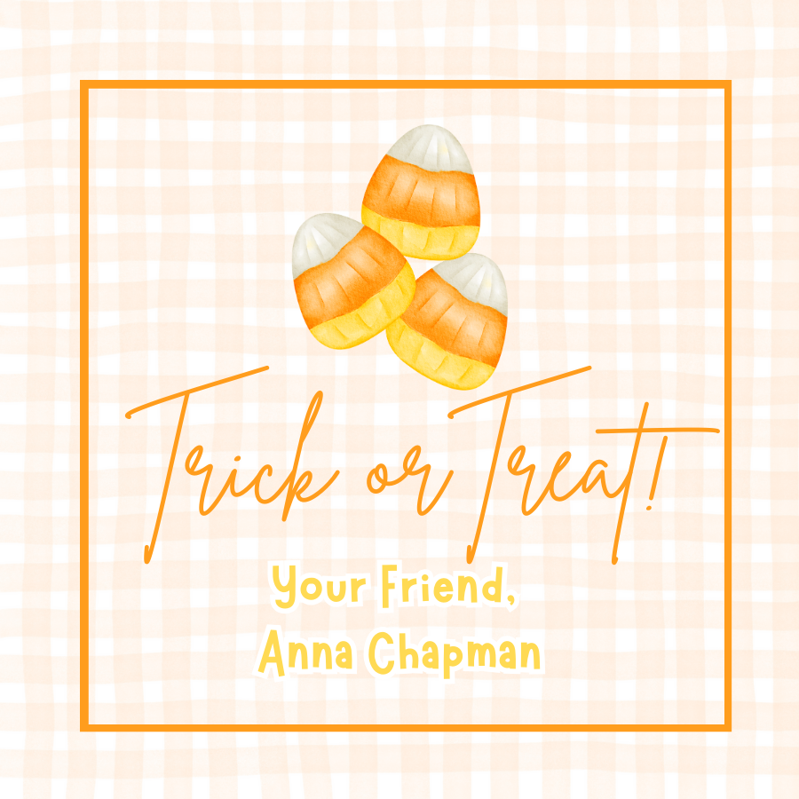Trick or Treat Gift Tag