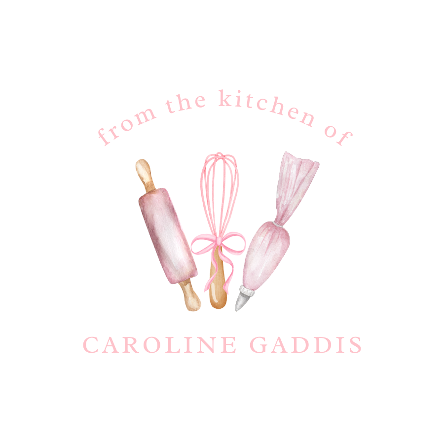 Pink Kitchen Gift Tag