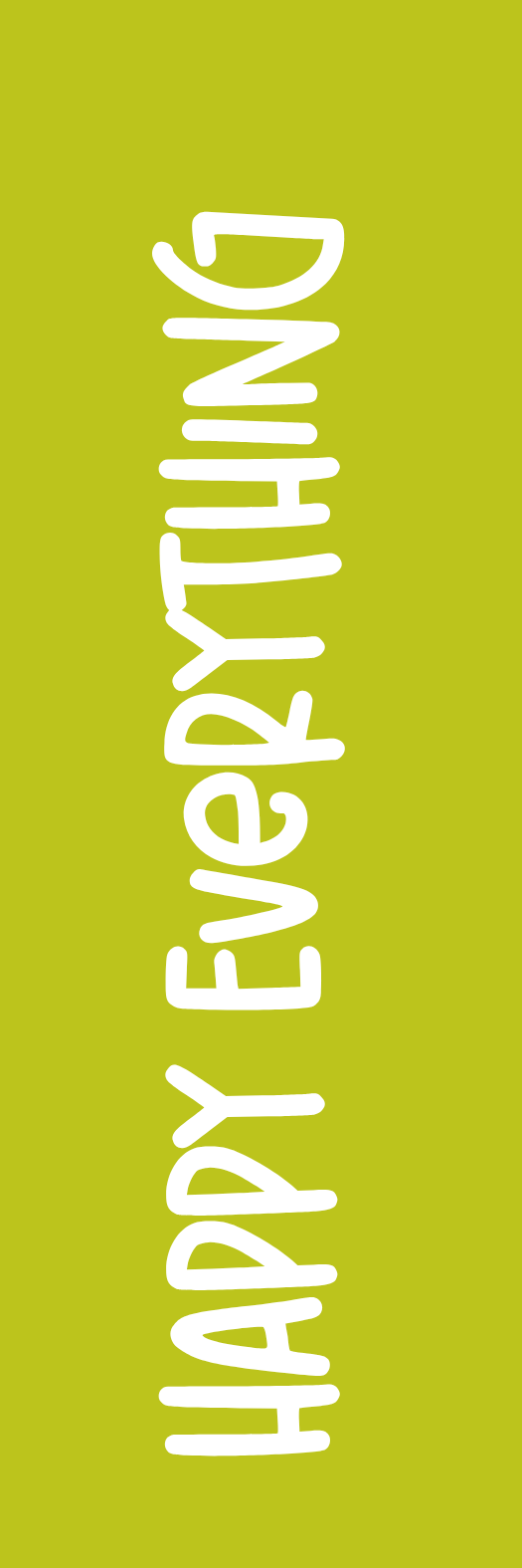 Happy Everything Signature Tag