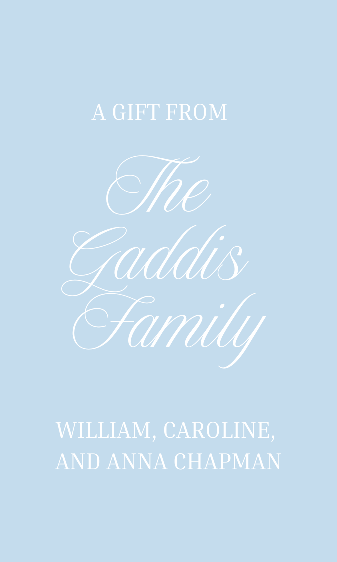 Traditional Family Tag