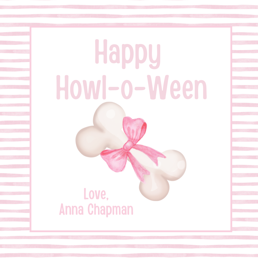 Howl-o-Ween Gift Tag