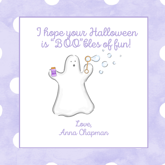 "Boo"bles of Fun Gift Tag