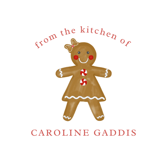 Kitchen Gingerbread Gift Tag