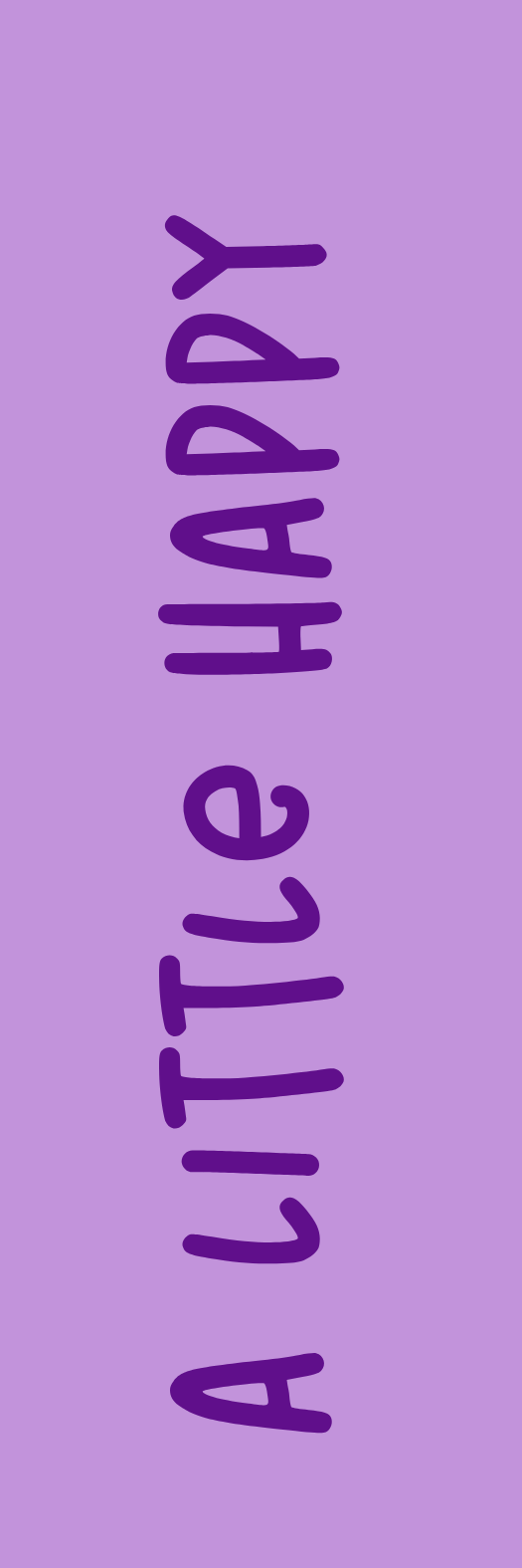 A Little Happy Signature Tag