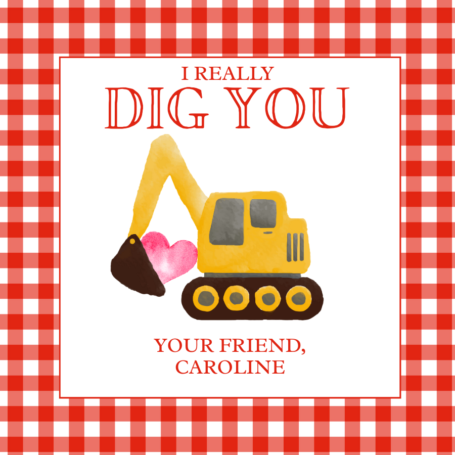 Dig You Red Valentine