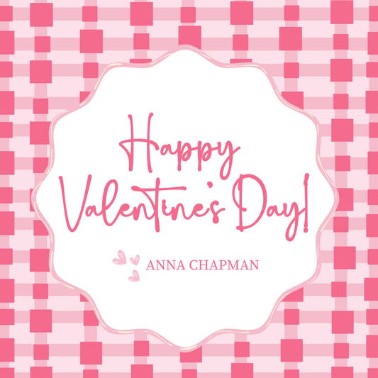 Retro Pink Gift Tag