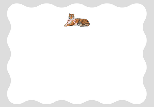 Tiger Wavy Stationery
