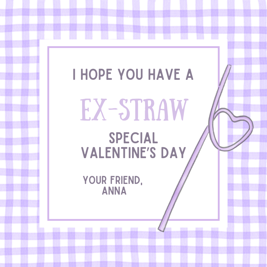Ex-Straw Special Gift Tag