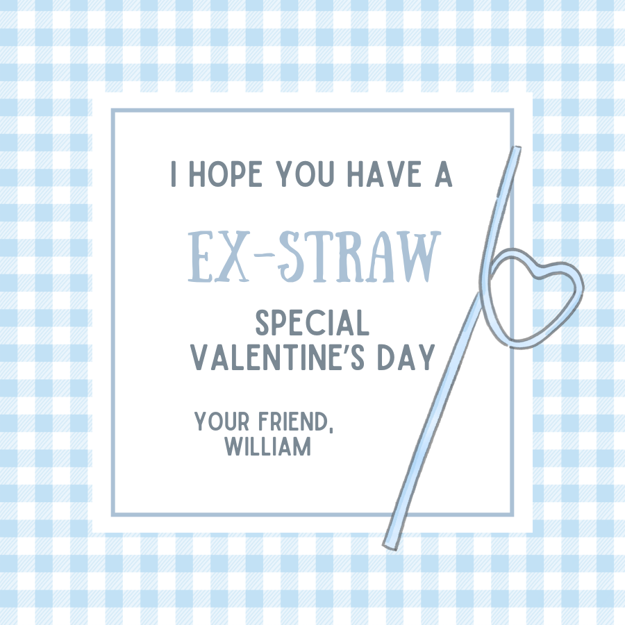 Ex-Straw Special Gift Tag