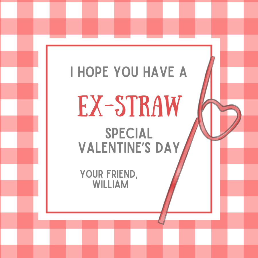 Ex-Straw Special Gift Tag